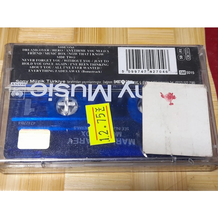 MARIAH CAREY MUSIC BOX MÜZİK KASET