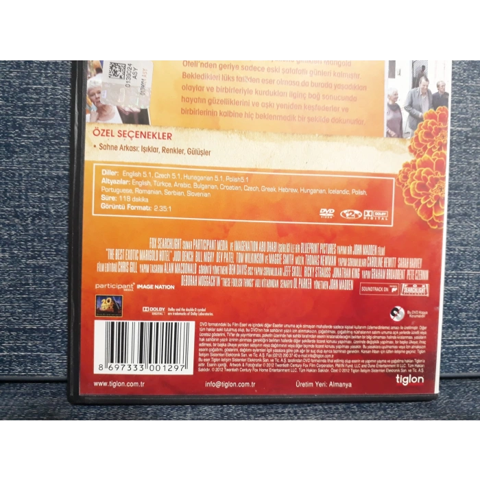 MARIGOLD HOTEL DVD FİLM