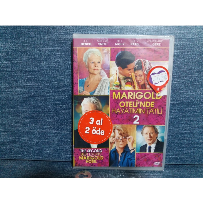 MARIGOLD OTELİ HAYATIMIN TATİLİ 2 DVD FİLM (SIFIR)