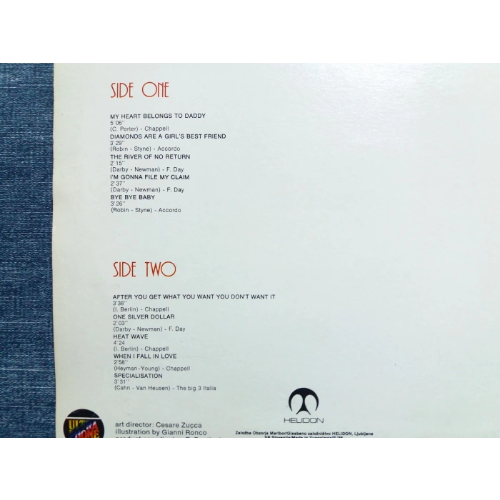 MARILYN MONROE GOODBYE PRIMADONNA LP