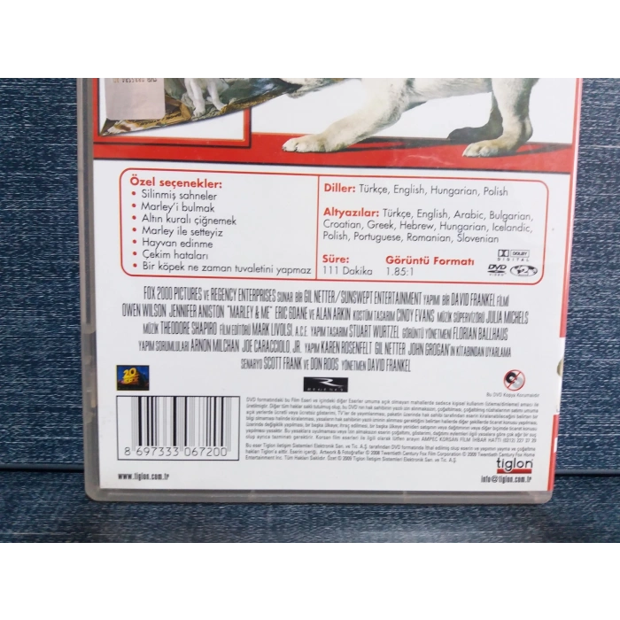 MARLEY VE BEN DVD FİLM
