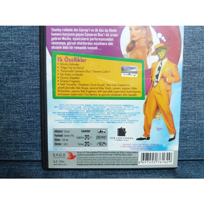 MASKE JIM CARREY DVD FİLM