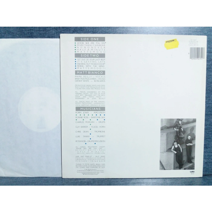 MATT BIANCO WHOSE SIDE ARE YOU ON LP