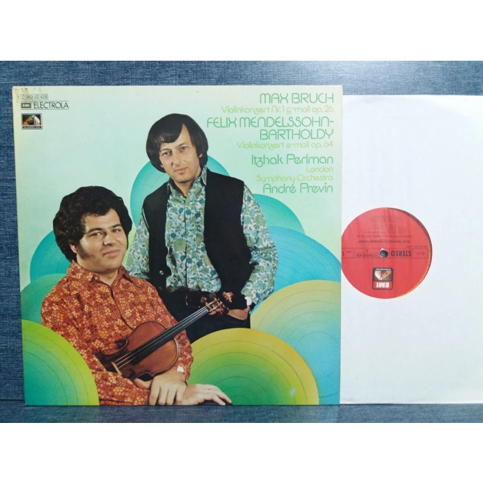 MAX BRUCH MENDELSSOHN ITZHAK PERLMAN ANDRE PREVIN