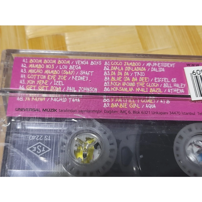 MAXI TV HITS DANS MÜZİK KASET