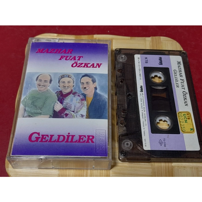 MAZHAR FUAT ÖZKAN GELDİLER MÜZİK KASET
