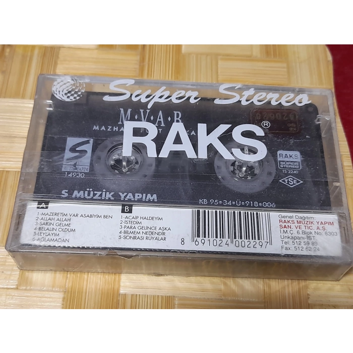 MAZHAR FUAT ÖZKAN MVAB MÜZİK KASET