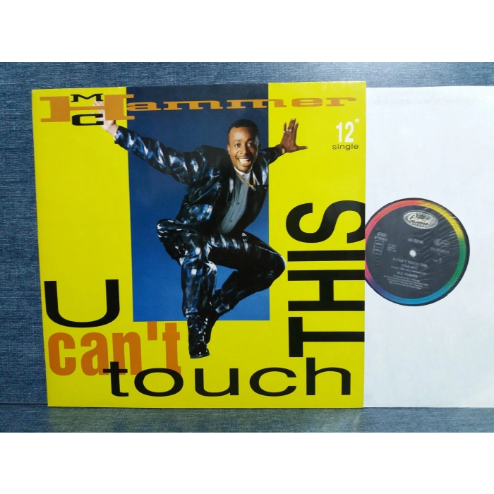 MC HAMMER U CANT TOUCH THIS MAXI LP