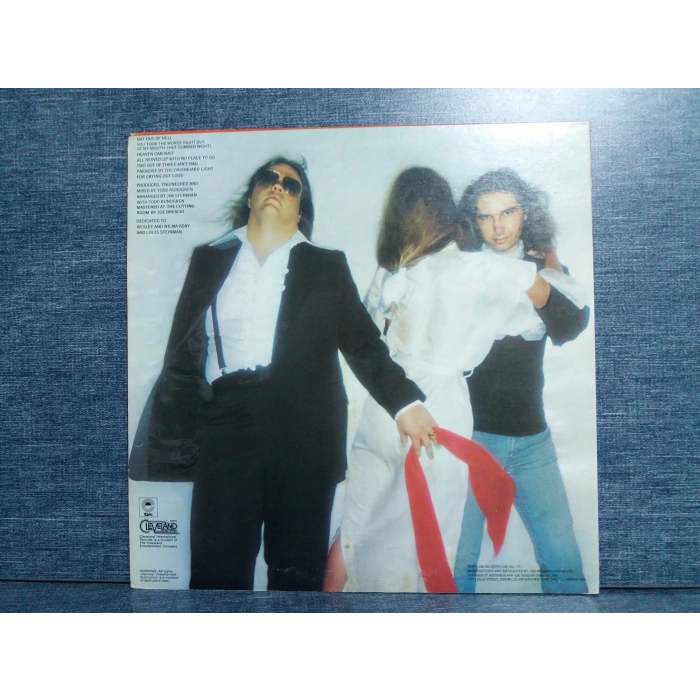 MEAT LOAF BAT OUT OF HELL MUSIC LP