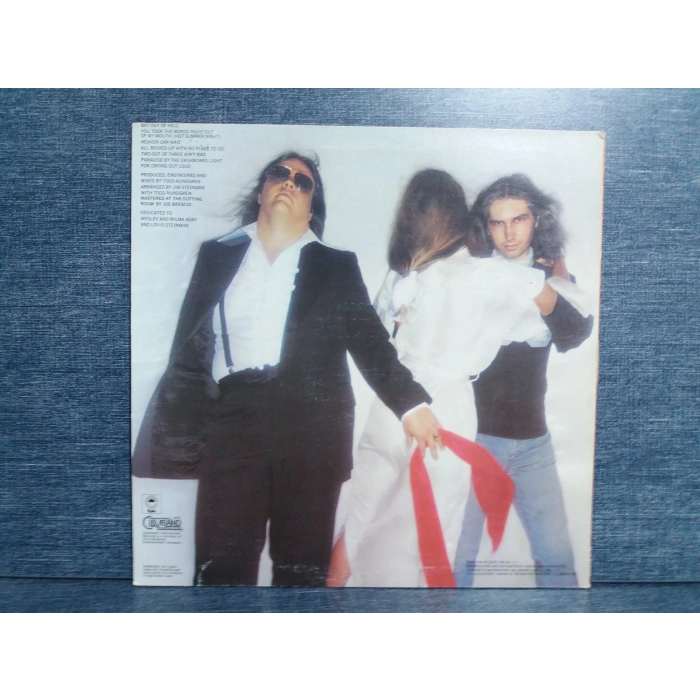 MEAT LOAF BAT OUT OF HELL MUSIC LP