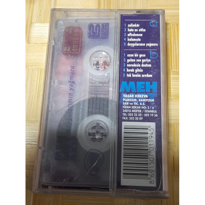 MEHMET AKİF DUYDULARIMIN YAĞMURU MÜZİK KASET