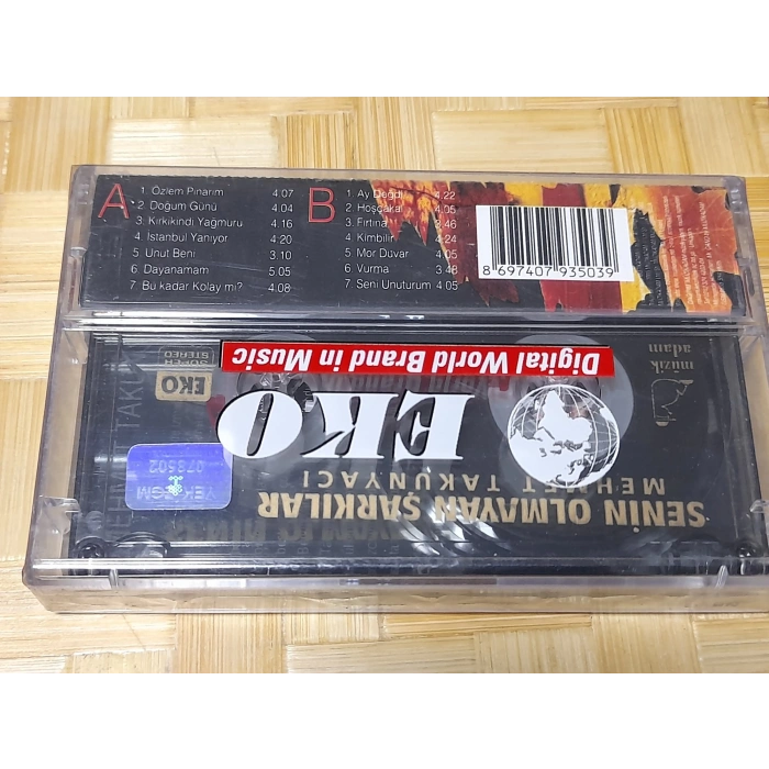 MEHMET TAKUNYACI SENİN OLMAYAN ŞARKILAR MÜZİK KASET