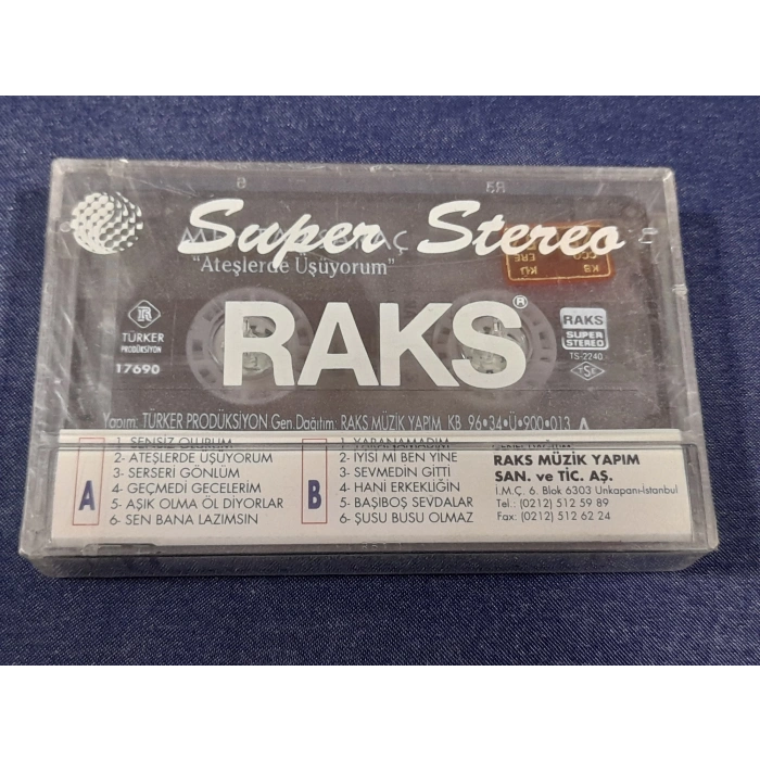 MEHTAP SARAÇ ATEŞLERDE ÜŞÜYORUM MÜZİK KASET