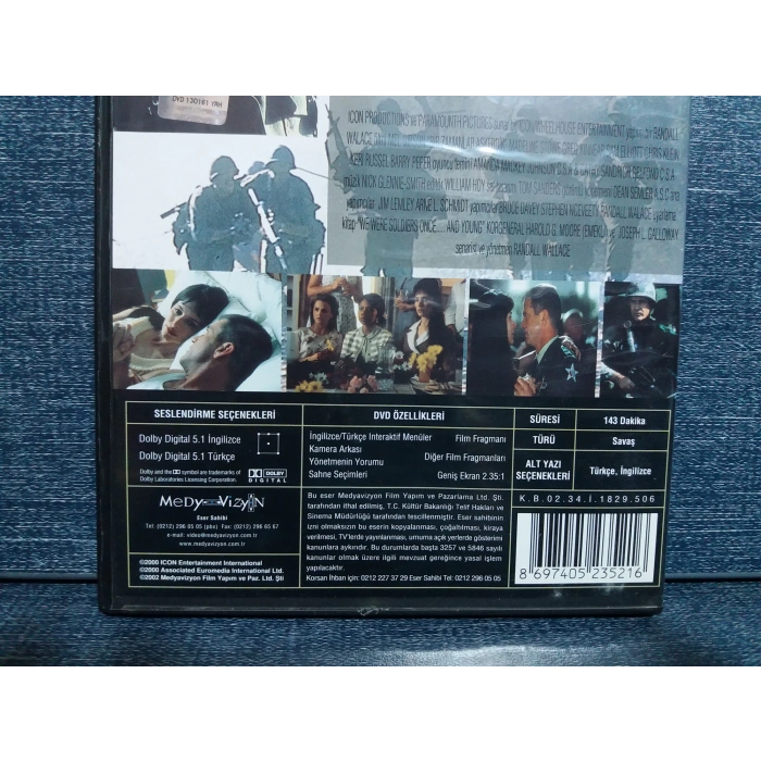 MEL GIBSON WE WERE SOLDIERS DVD FİLM