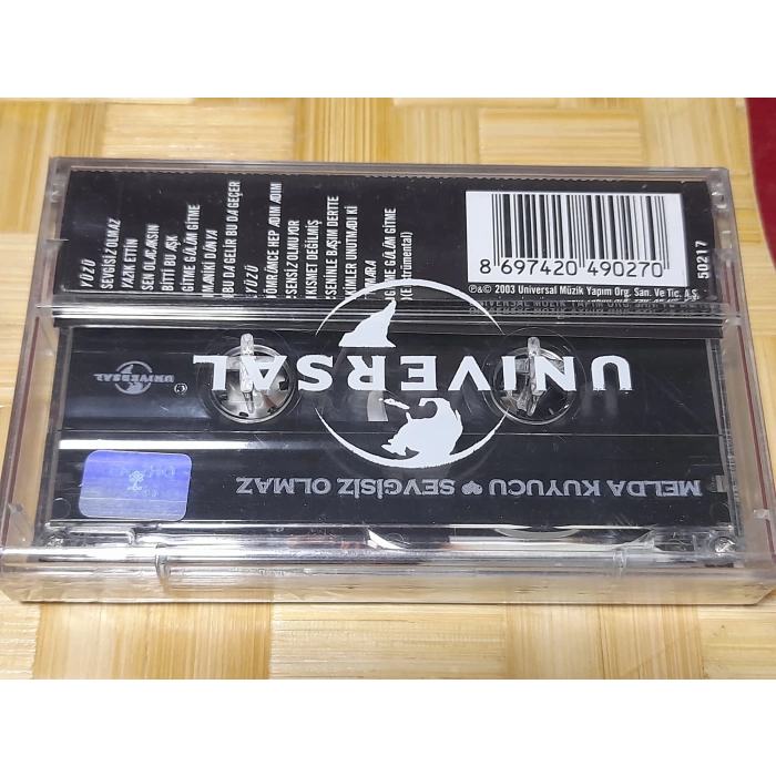 MELDA KUYUCU SEVGİSİZ OLMAZ MÜZİK KASET