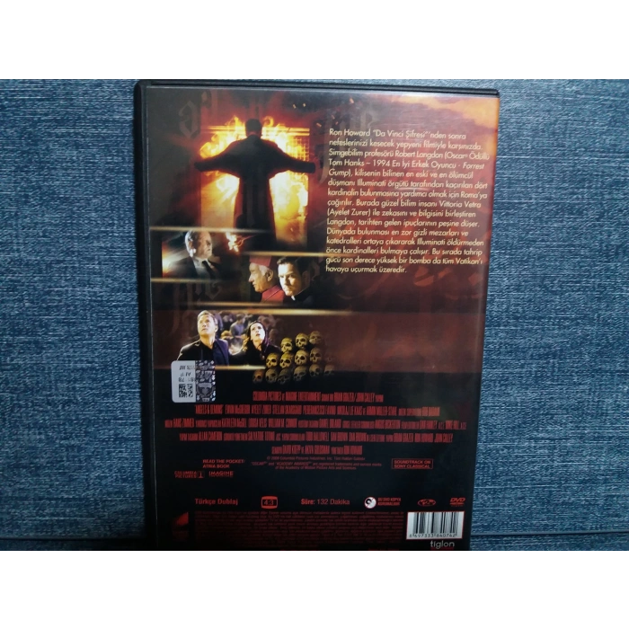 MELEKLER VE ŞEYTANLAR   DVD FİLM BAS OYNAT
