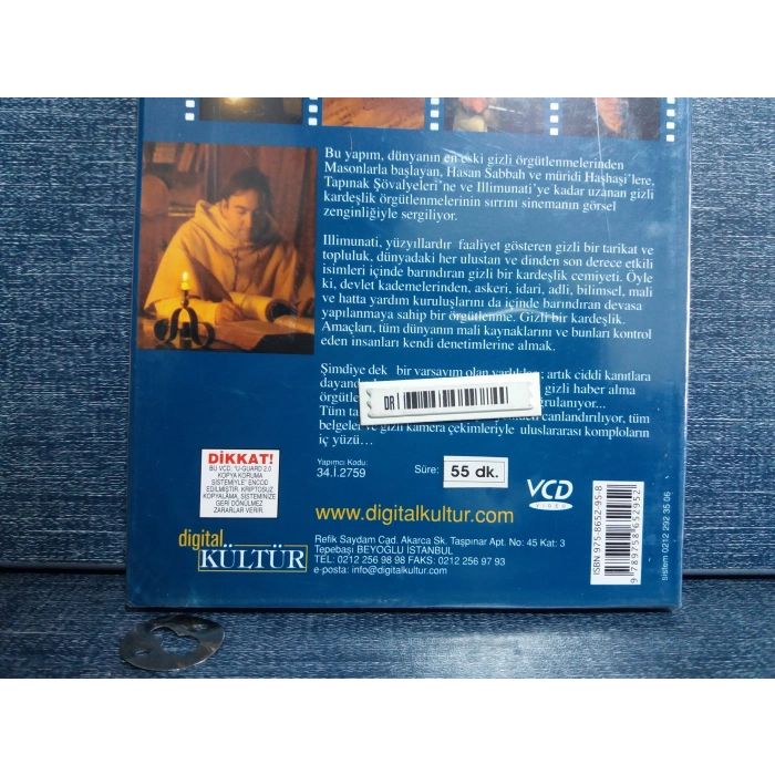 MELEKLER VE ŞEYTANLAR DVD FİLM (SIFIR)