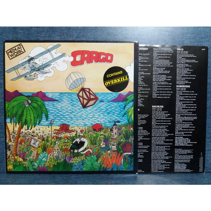 MEN AT WORK CARGO MUSIC LP