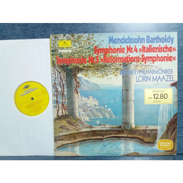 MENDELSSOHN BARTHOLDY SYMPHONIE Nr.4-5 LORIN MAAZEL