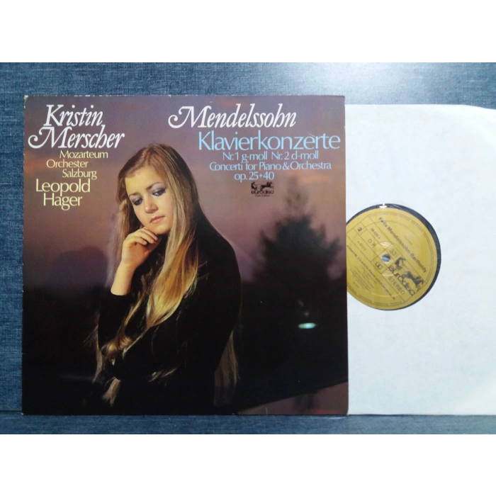 MENDELSSOHN KLAVIERKONZERT KRISTIN MERSCHER MUSIC LP