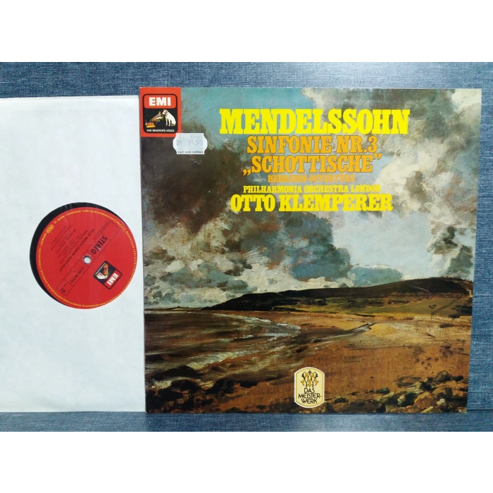 MENDELSSOHN SINFONIE Nr.3 SCHOTTISCHE OTTO KLEMPERER LP
