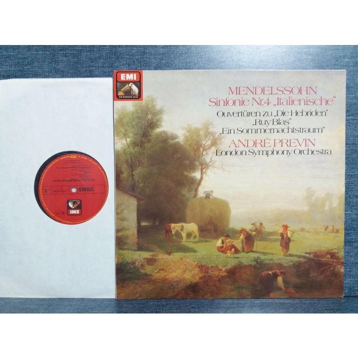MENDELSSOHN SINFONIE Nr.4 ITALIENISCHE ANDRE PREVIN