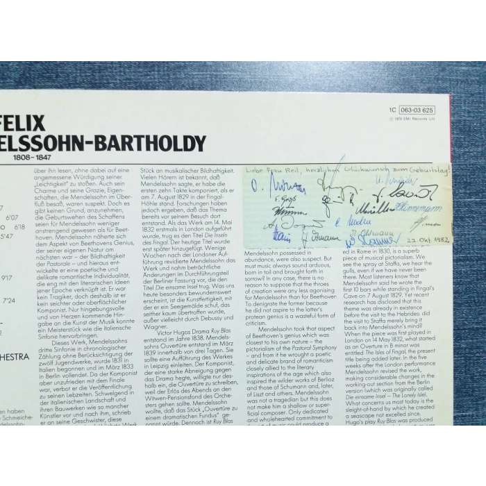 MENDELSSOHN SINFONIE Nr.4 ITALIENISCHE ANDRE PREVIN