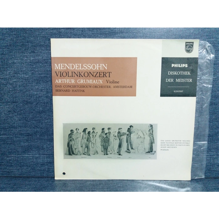 MENDELSSOHN VIOLIN ARTHUR GRUMIAUX  (UFAK LP)