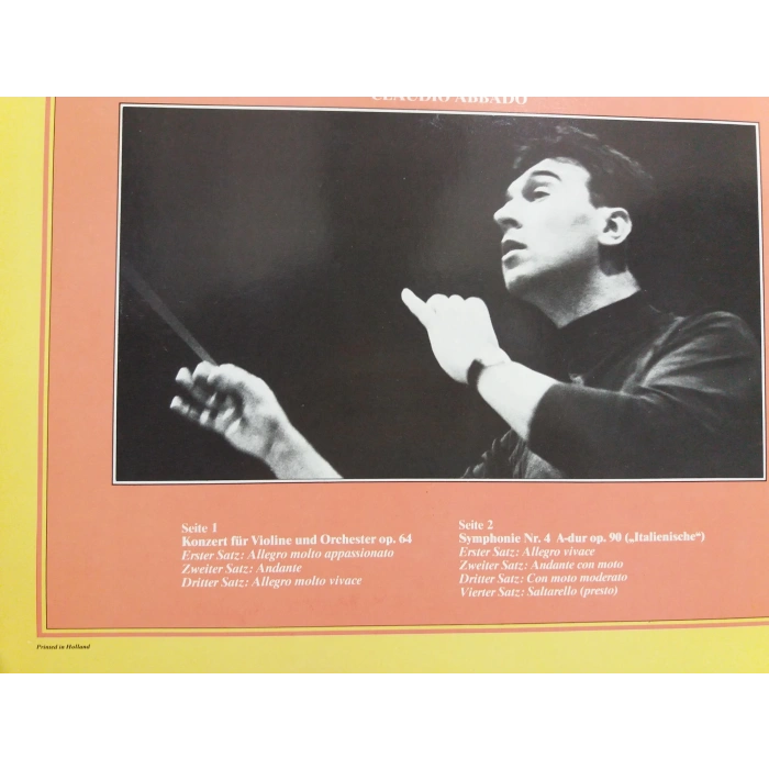 MENDELSSOHN VIOLIN ORCHESTRA LONDON ABBADO