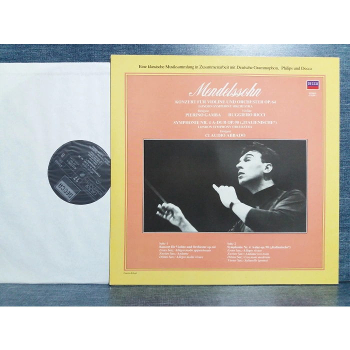 MENDELSSOHN VIOLIN ORCHESTRA LONDON ABBADO