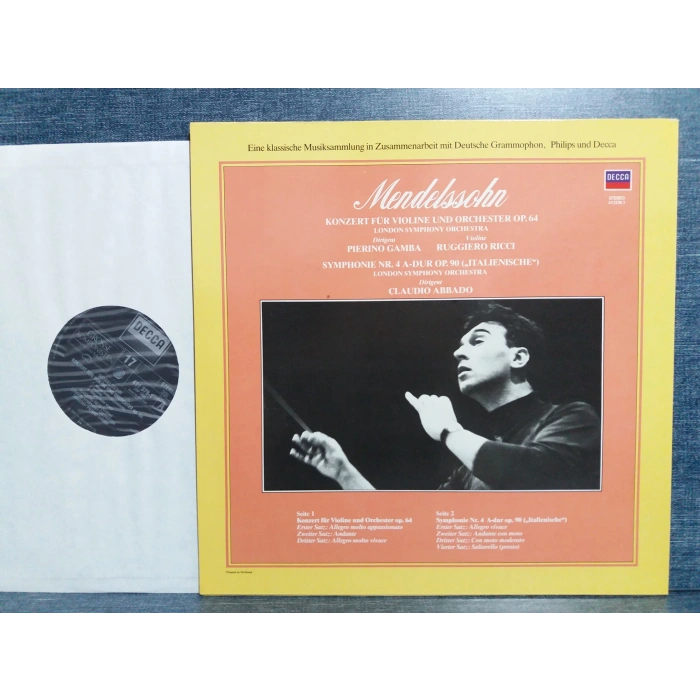 MENDELSSOHN VIOLIN ORCHESTRA LONDON ABBADO
