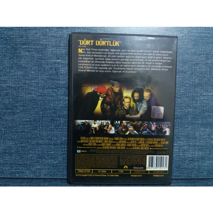 METALLICA SOME KIND OF MONSTER DVD FİLM (2 DISK)
