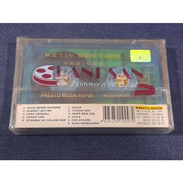 METİN ŞENTÜRK HAZİNEM MÜZİK KASET