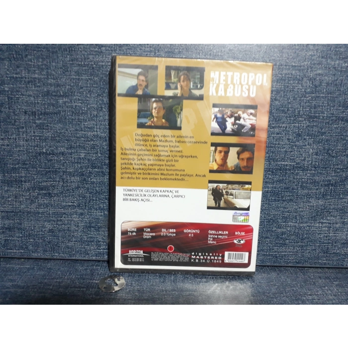 METROPOL KABUSU KAPKAÇ DVD FİLM (SIFIR)
