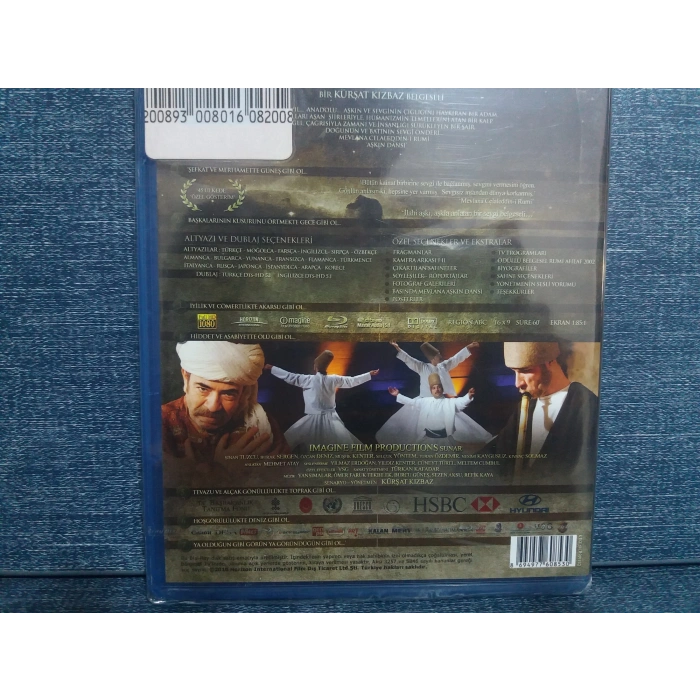 MEVLANA  FİLM BLURAY (SIFIR)