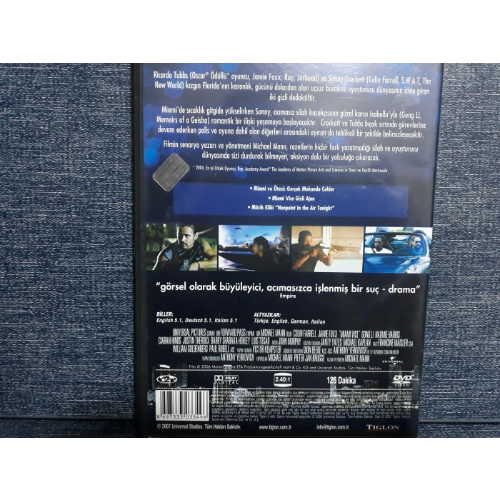 MIAMI VICE DVD FİLM