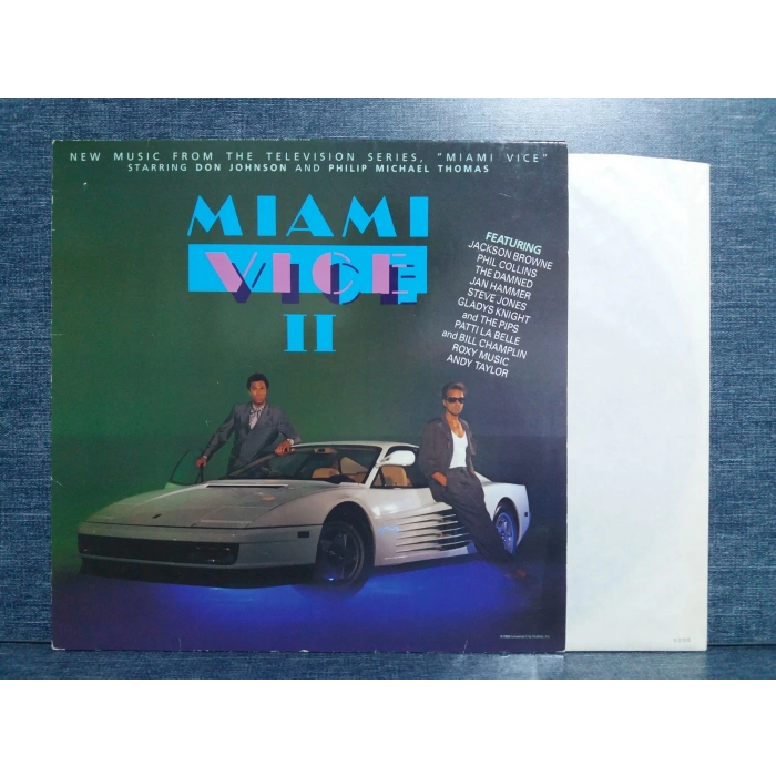 MIAMI VICE II FILM SOUNDTRACK MUSIC LP