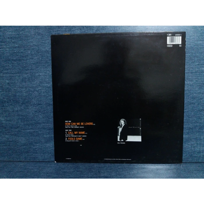 MICHAEL BOLTON HOW CAN WE BE LOVERS MAXI LP