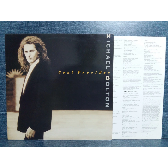 MICHAEL BOLTON SOUL PROVIDER  MUSIC LP