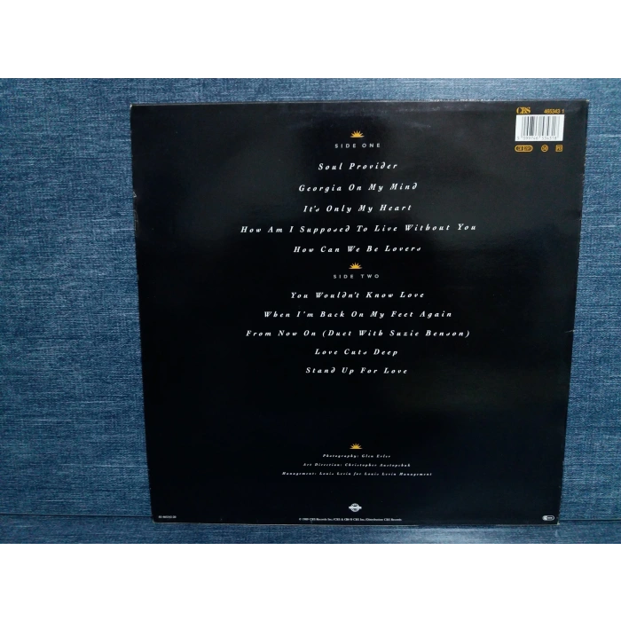 MICHAEL BOLTON SOUL PROVIDER  MUSIC LP