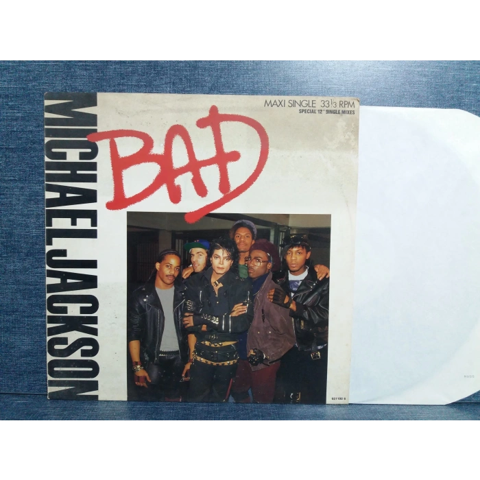 MICHAEL JACKSON BAD MAXI LP