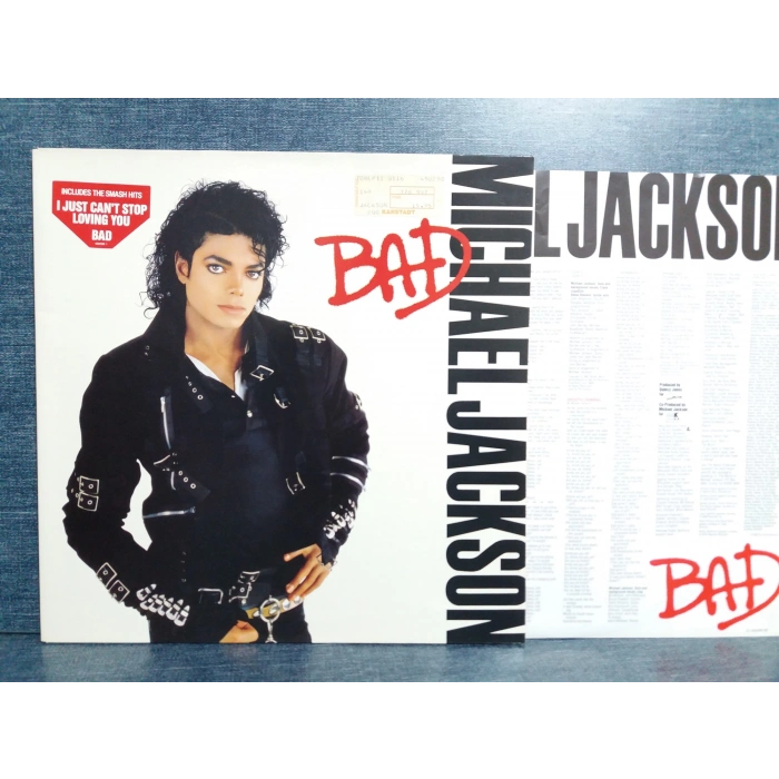 MICHAEL JACKSON BAD MUSIC LP