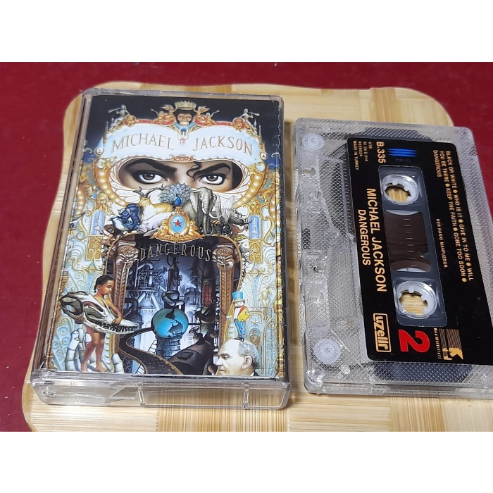 MICHAEL JACKSON DANGEROUS MÜZİK KASET