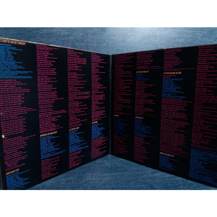MICHAEL JACKSON OFF THE WALL MUSIC LP