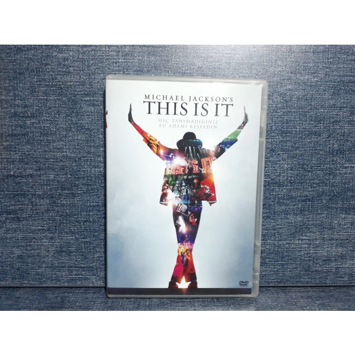 MICHAEL JACKSON THIS IS IT DVD FİLM