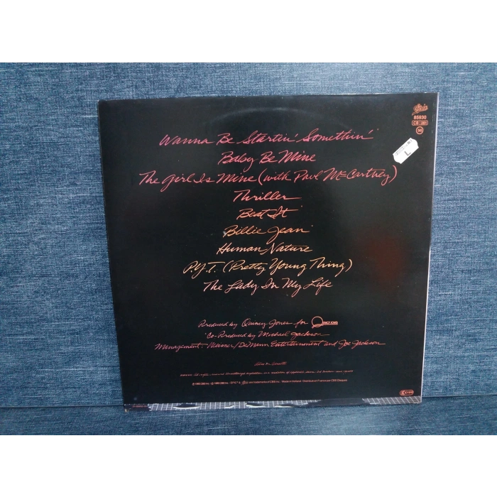 MICHAEL JAKCSON THRILLER MUSIC LP