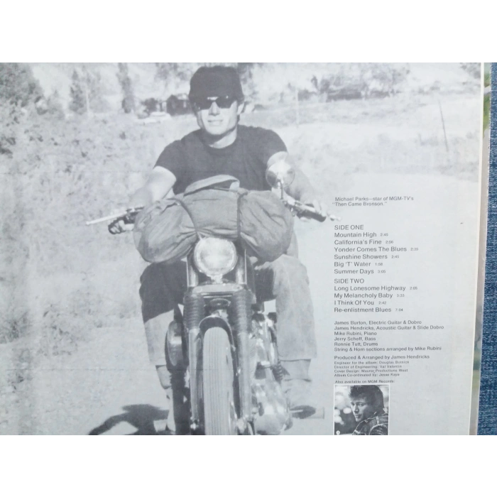 MICHAEL PARKS LONG LONESOME HIGHWAY MUSIC LP