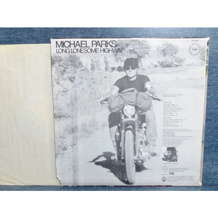 MICHAEL PARKS LONG LONESOME HIGHWAY MUSIC LP