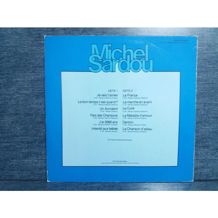 MICHAEL SARDOU D AMOUR LP