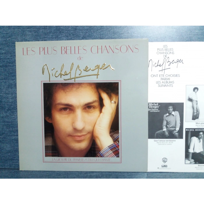 MICHEL BERGER LES PLUS BELLES CHANSONS MUSIC LP